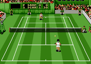 Pete Sampras Tennis (Europe) (Beta) In game screenshot